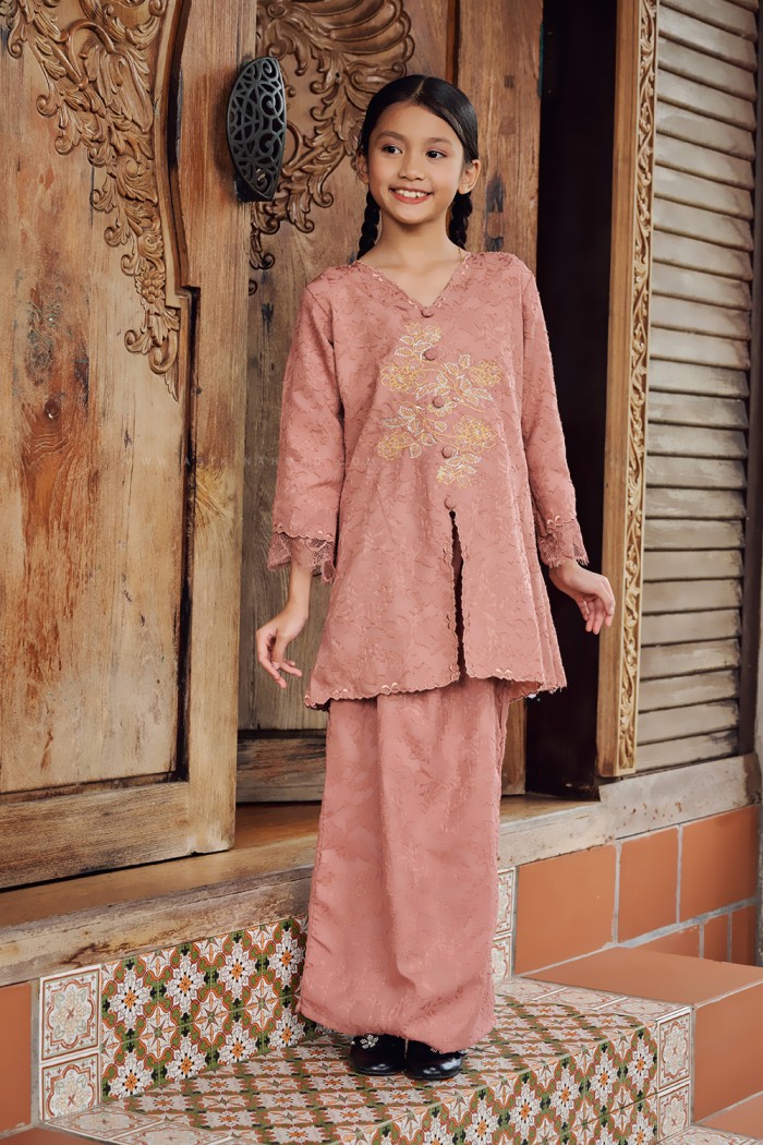 CIK SEROJA KIDS IN PEACH PINK