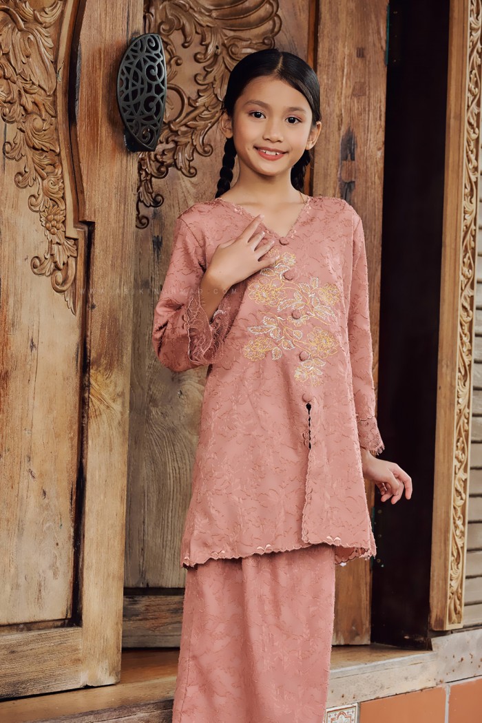 CIK SEROJA KIDS IN PEACH PINK