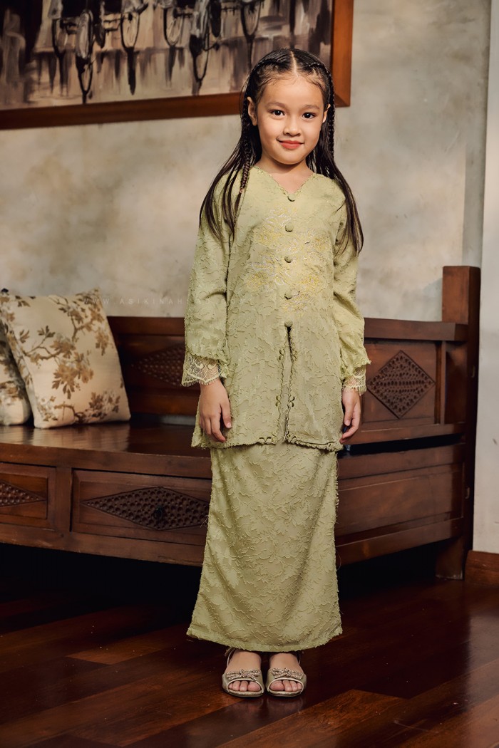 CIK SEROJA KIDS IN SAGE GREEN
