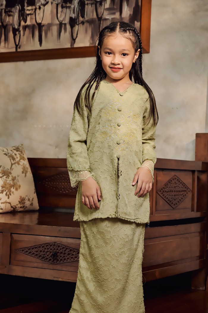 CIK SEROJA KIDS IN SAGE GREEN