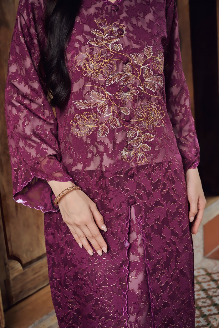 CIK SEROJA KEBARUNG IN BURGUNDY