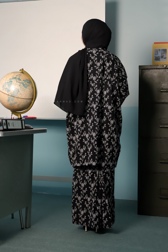 EMBUN KURUNG 2.0 (ECK-D2) - WHITE BLACK