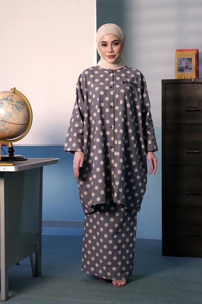 EMBUN KURUNG 2.0 (ECK-D2) - BLUE GREY