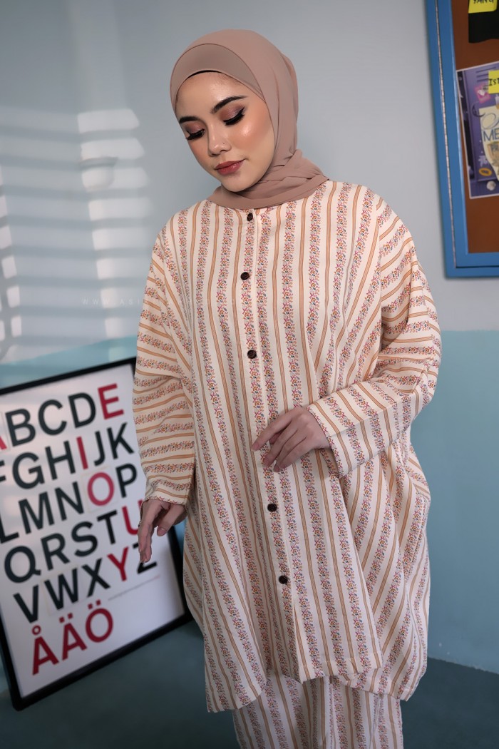 EMBUN KURUNG 2.0 (ECK-D2) - WHITE BROWN