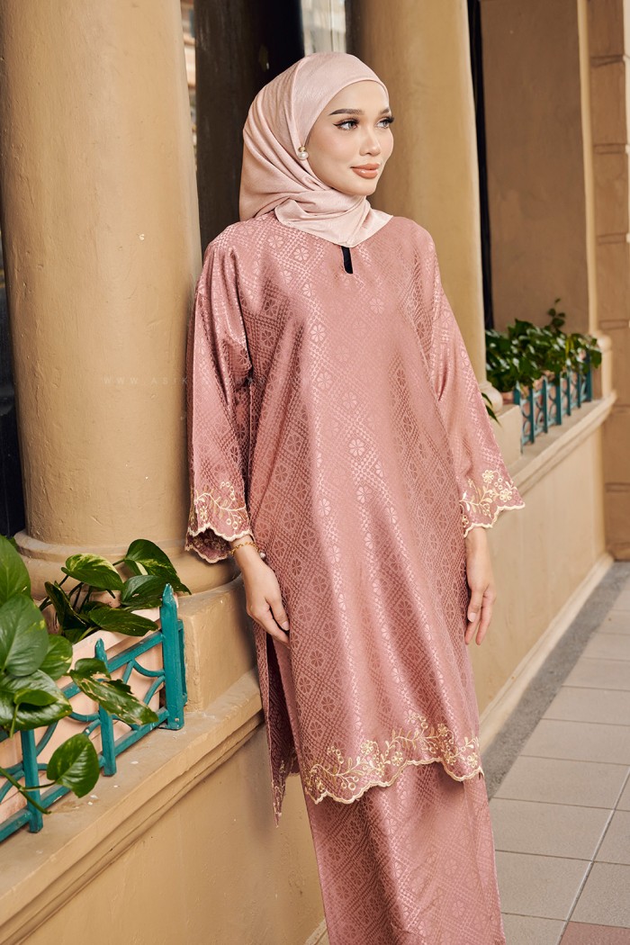 KAYRA SULAM KURUNG (KSD-1) - DUSTY PINK