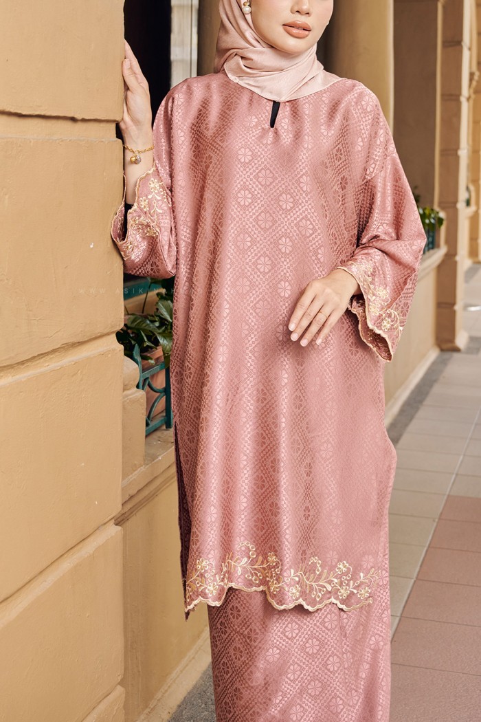 KAYRA SULAM KURUNG (KSD-1) - DUSTY PINK