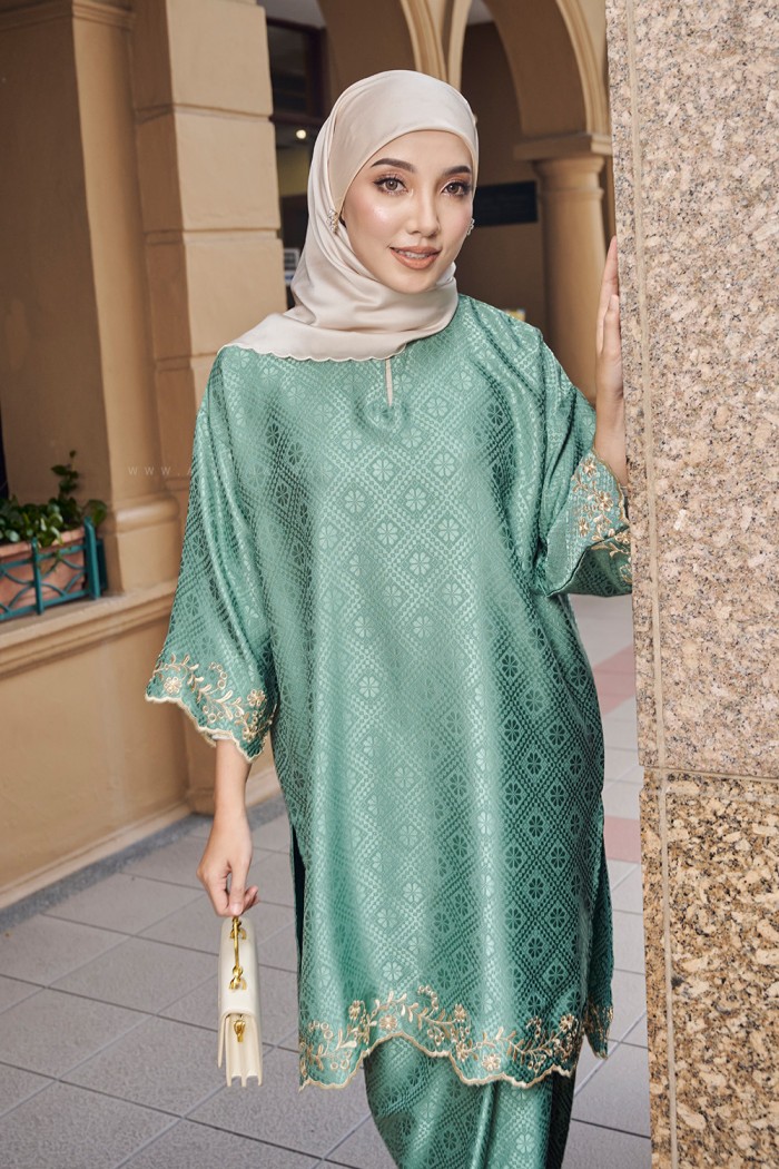 KAYRA SULAM KURUNG (KSD-1) - MINT GREEN