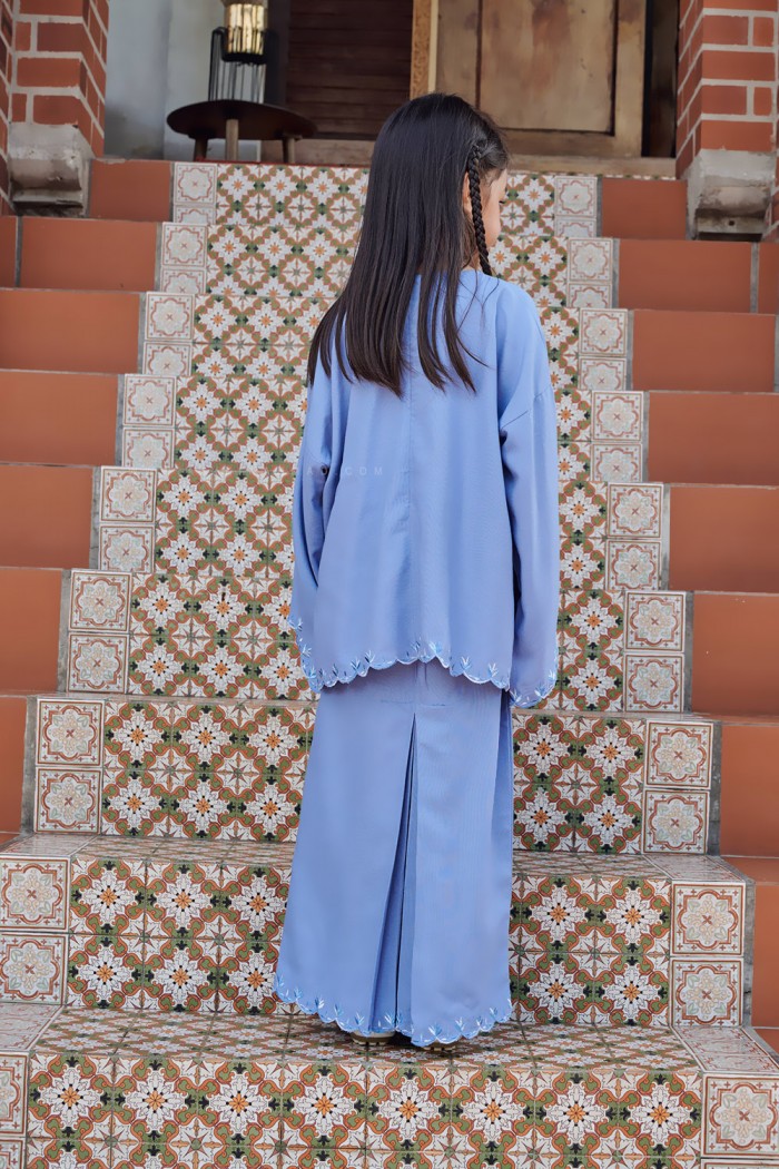 LINEN LAILA KIDS IN BABY BLUE