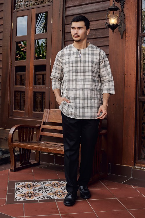 MALEEQ KURTA (MK-D1) IN BLACK