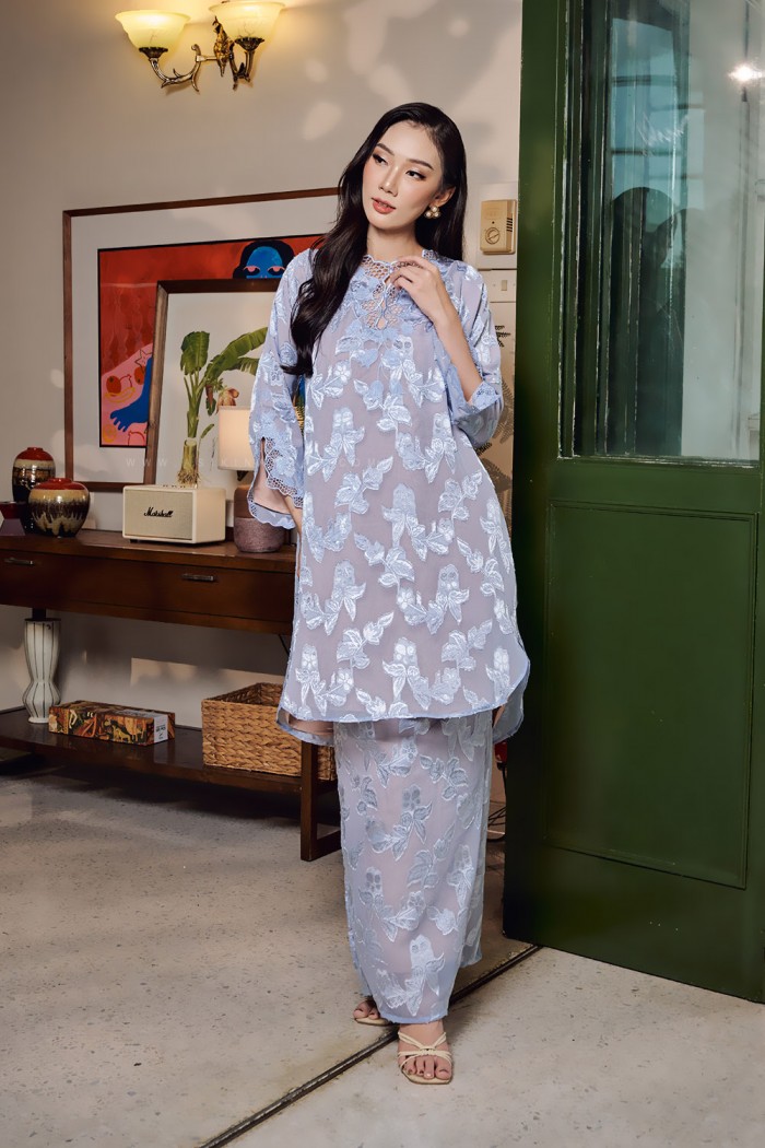 MARIANI KURUNG IN BABY BLUE