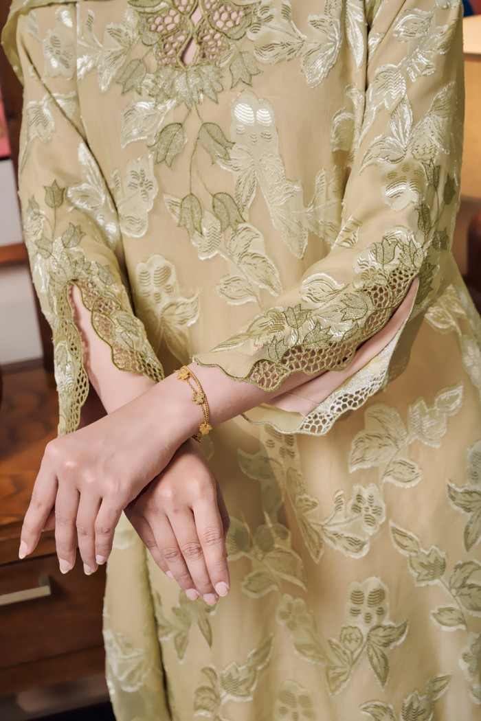 MARIANI KURUNG IN SAGE GREEN