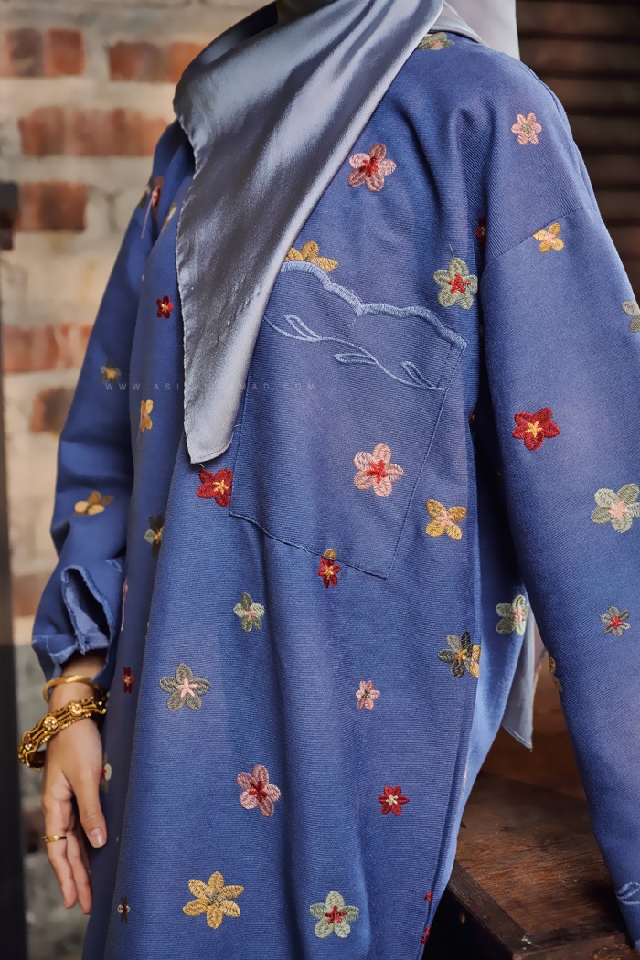MEKAR SURI KURUNG (MSK-D2) in ASH BLUE