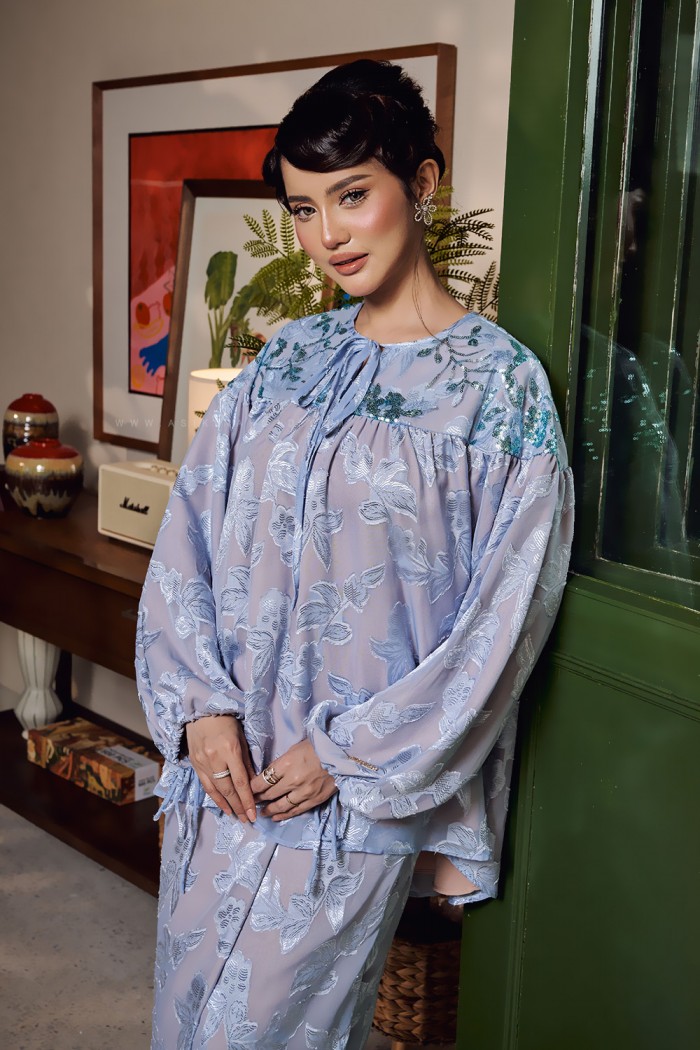NING AYU KURUNG IN BABY BLUE