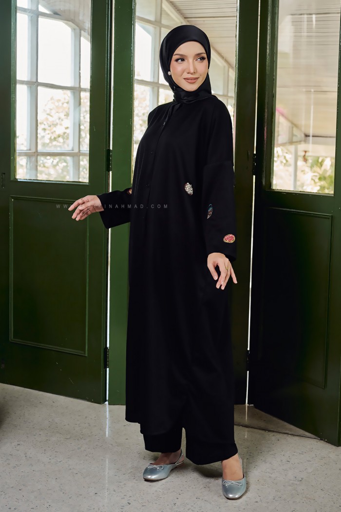 RONA DRESS IN BLACK