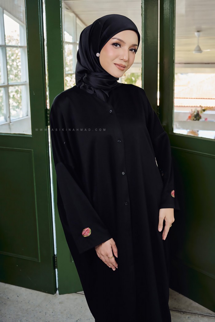 RONA DRESS IN BLACK