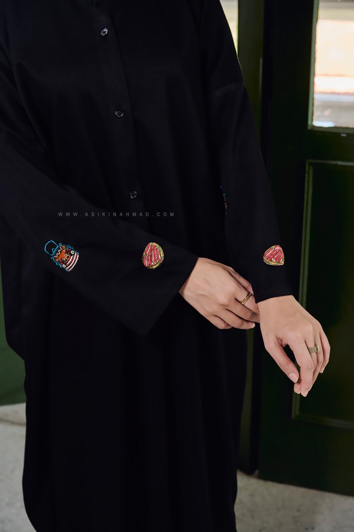 RONA DRESS IN BLACK