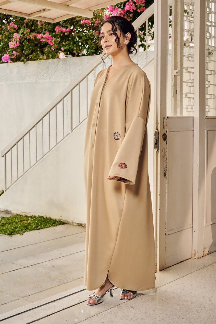 RONA DRESS IN KHAKI