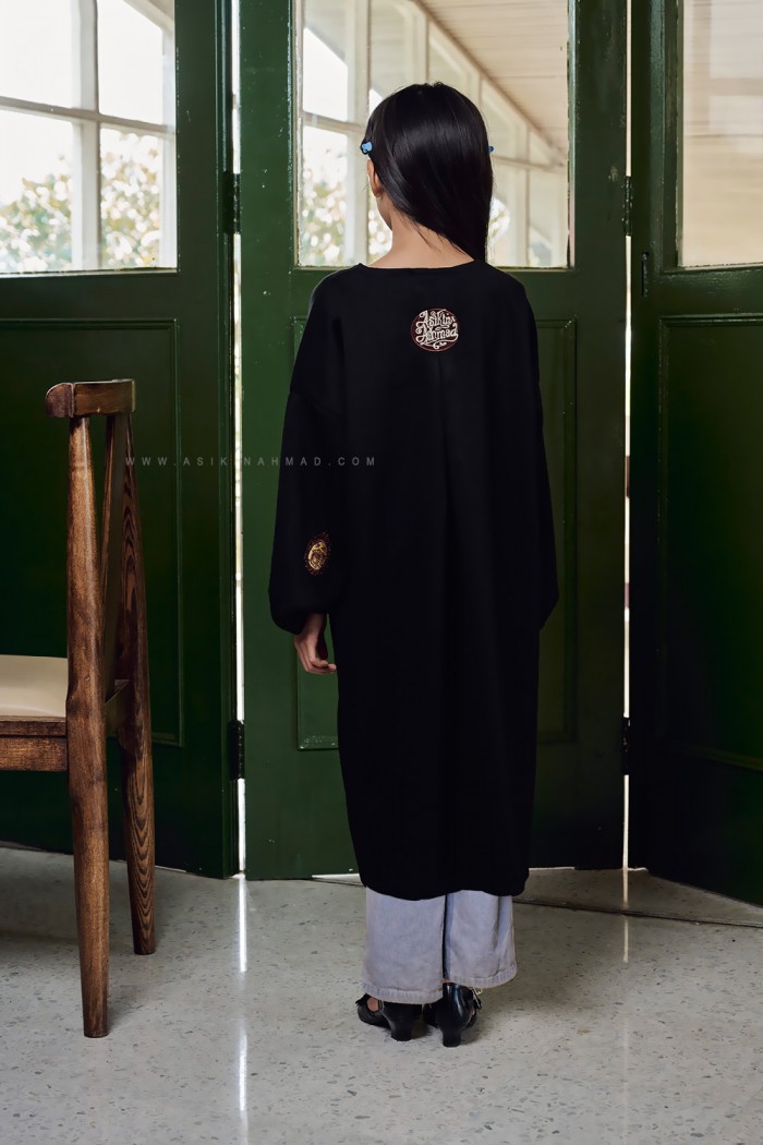 RONA DRESS KIDS IN BLACK