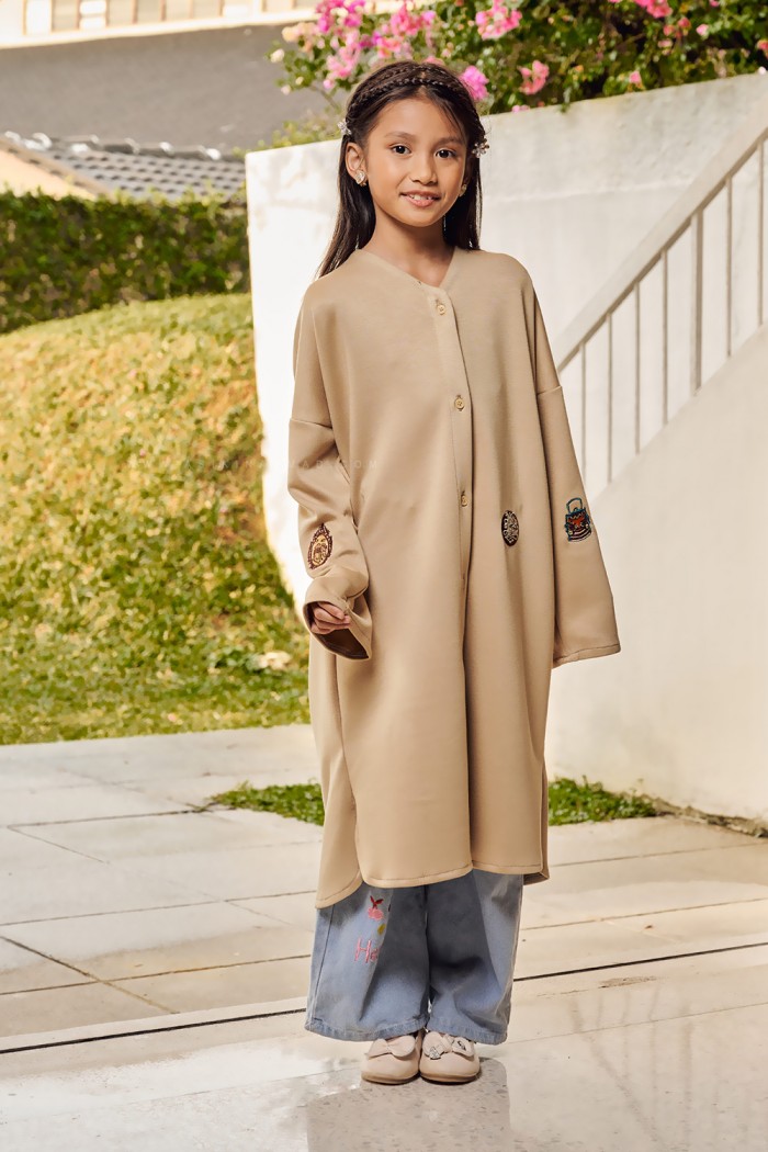 RONA DRESS KIDS IN KHAKI