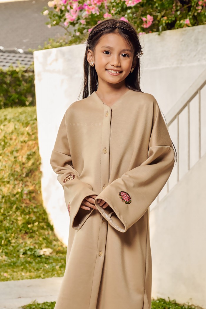 RONA DRESS KIDS IN KHAKI