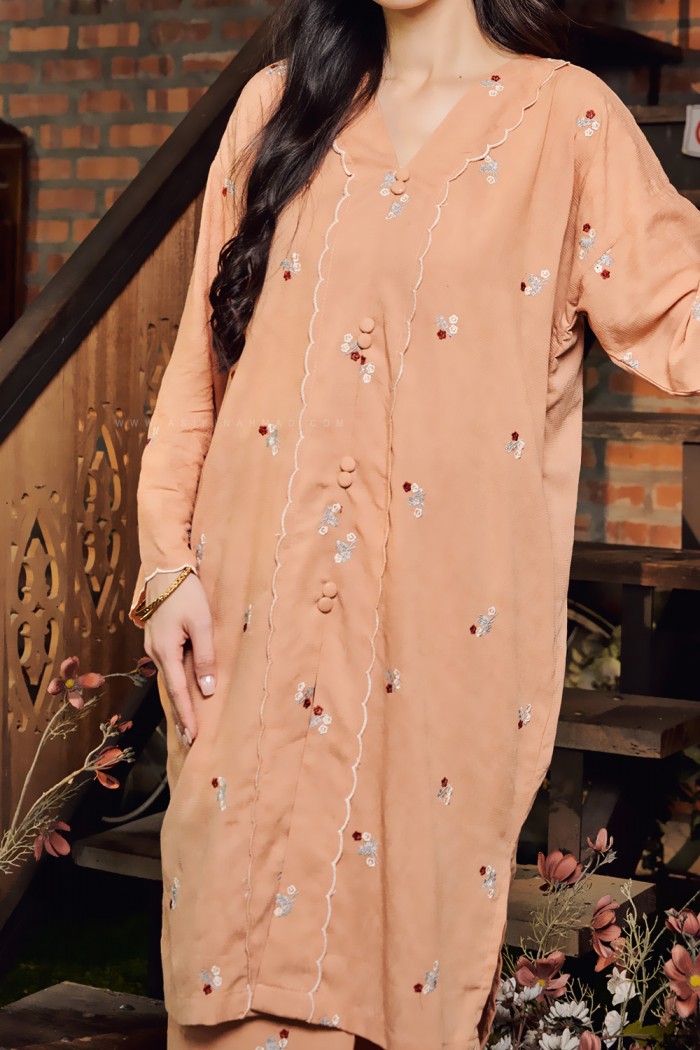 SARIMAH KURUNG SULAM in PEACH