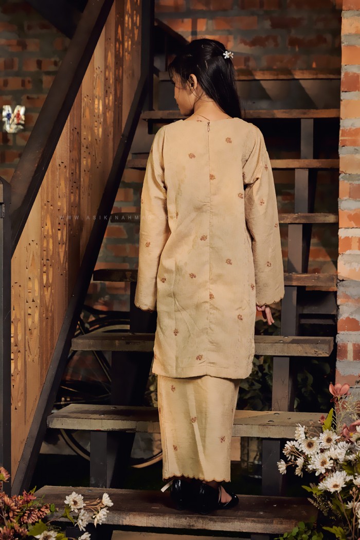 SARIMAH SULAM KURUNG KIDS in BROWN