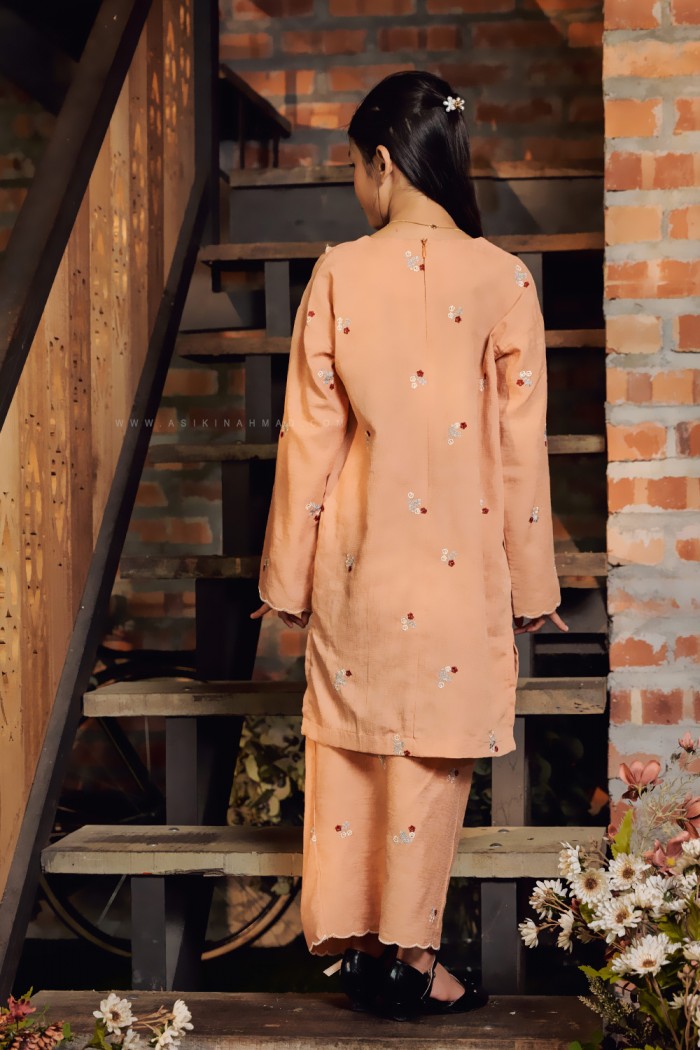 SARIMAH SULAM KURUNG KIDS in PEACH