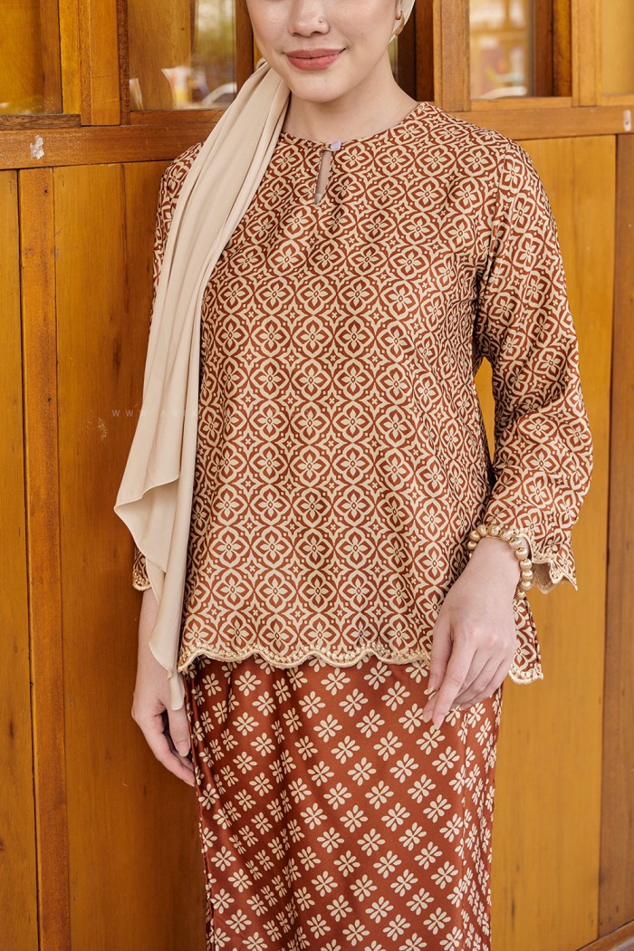 TIARA KURUNG SULAM (TKSD-1) - ORANGE