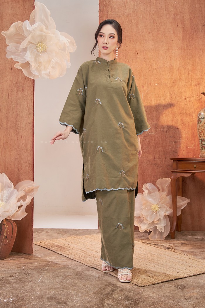 MARIA KURUNG SULAM in OLIVE